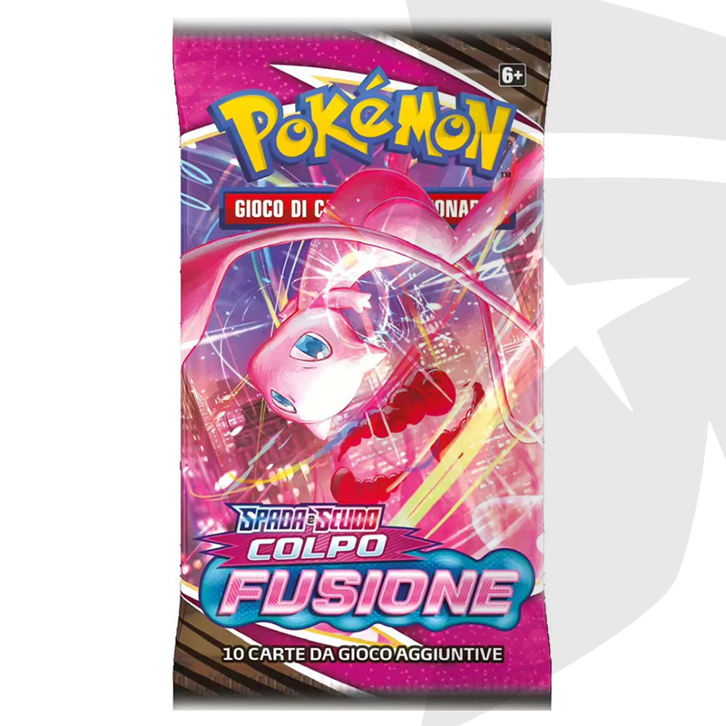 Bustina 10 Carte - Spada e Scudo Colpo Fusione - ITA