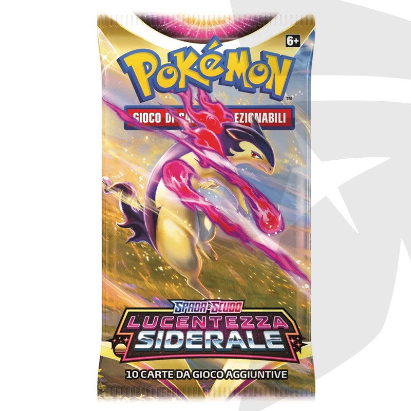 Bustina 10 Carte - Spada e Scudo Lucentezza Siderale - ITA